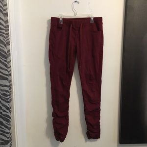 Burgundy Sweatpants